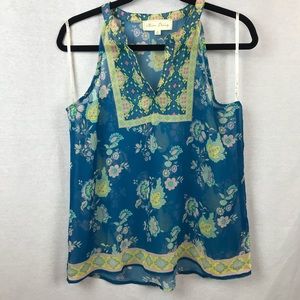 Miss Daisy Medium sheer tank Boho Fabulous